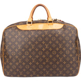 Louis Vuitton Canvas Monogram Alize Travel Bag