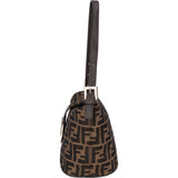 Fendi FF Monogram Baguette Shoulder Bag