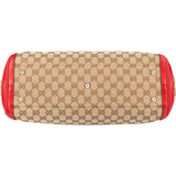 Gucci GG Monogram Bamboo Handbag