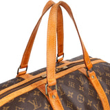 Louis Vuitton Canvas Monogram Sac Souple 45 Travel Bag
