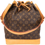 Louis Vuitton Canvas Monogram Sac Noe Grande Shoulder Bag