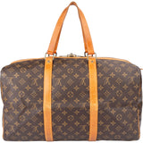 Louis Vuitton Canvas Monogram Sac Souple 45 Travel Bag