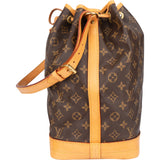 Louis Vuitton Canvas Monogram Sac Noe Grande Shoulder Bag