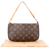 Louis Vuitton Canvas Monogram Pochette Accessoire Handbag
