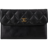 Chanel Quilted Lambskin Single Flap Etui