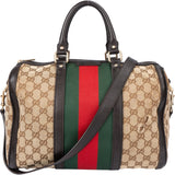 Gucci GG Monogram Boston Handbag