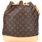 Louis Vuitton Canvas Monogram Sac Noe Grande Shoulder Bag