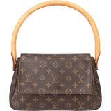 Louis Vuitton Canvas Monogram Looping PM Handbag