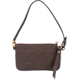 Louis Vuitton Brun Empreinte Monogram Citadine Pochette Accessoire Shoulder Bag