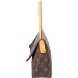 Louis Vuitton Canvas Monogram Looping PM Handbag
