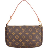 Louis Vuitton Canvas Monogram Pochette Accessoire Handbag