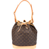 Louis Vuitton Canvas Monogram Sac Noe Grande Shoulder Bag