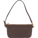 Louis Vuitton Brun Empreinte Monogram Citadine Pochette Accessoire Shoulder Bag