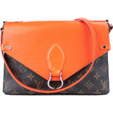 Louis Vuitton Canvas Monogram Epi Saint Michel Crossbody Bag
