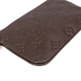 Louis Vuitton Brun Empreinte Monogram Citadine Pochette Accessoire Shoulder Bag
