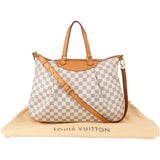 Louis Vuitton Damier Azur Monogram Siracusa GM Handbag