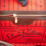 Louis Vuitton Damier Ebene Monogram Neverfull PM Handbag
