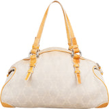 Céline Macadam Canvas Boston Bag Handbag