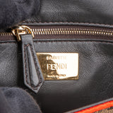 Fendi Limited FF Monogram Embroidered Baguette Crossbody Bag