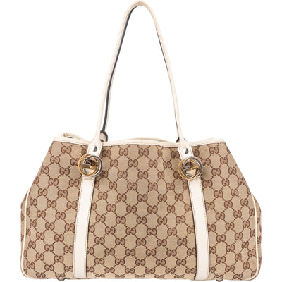 Gucci Monogram Twin GG Handbag
