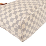 Louis Vuitton Damier Azur Monogram Neverfull PM Handbag