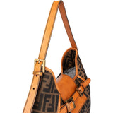 Fendi FF Monogram Zucca Shutter Handbag