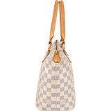 Louis Vuitton Damier Azur Monogram Saleya PM Handbag