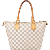 Louis Vuitton Damier Azur Monogram Saleya PM Handbag