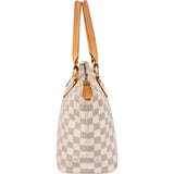 Louis Vuitton Damier Azur Monogram Saleya PM Handbag