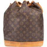 Louis Vuitton Canvas Monogram Sac Noe Grande Shoulder Bag