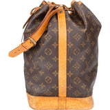 Louis Vuitton Canvas Monogram Sac Noe Grande Shoulder Bag