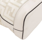 Fendi Transparent FF Monogram Mon Tresor Mini Bucket Crossbody Bag
