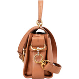 Chloé Grained Calfskin Tess Small Day Crossbody Handbag