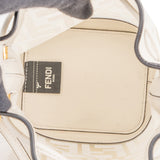 Fendi Transparent FF Monogram Mon Tresor Mini Bucket Crossbody Bag
