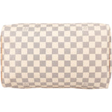 Louis Vuitton Damier Azur Monogram Speedy 30 Handbag