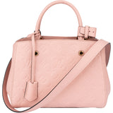 Louis Vuitton Pink Empreinte Monogram Montaigne BB Handbag
