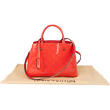 Louis Vuitton Poppy Vernis Monogram Montaigne BB Handbag