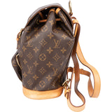 Louis Vuitton Canvas Monogram Montsouris MM Backpack
