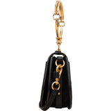 Chloé Black Leather Nile Bracelet Crossbody Bag