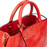 Louis Vuitton Poppy Vernis Monogram Montaigne BB Handbag