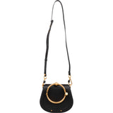 Chloé Black Leather Nile Bracelet Crossbody Bag