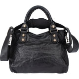 Balenciaga Blue Leather City Handbag