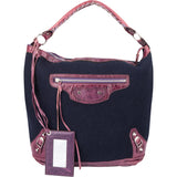 Balenciaga Wool City Handbag