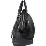 Balenciaga Blue Leather City Handbag