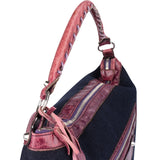 Balenciaga Wool City Handbag