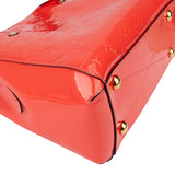 Louis Vuitton Poppy Vernis Monogram Montaigne BB Handbag