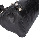 Balenciaga Blue Leather City Handbag