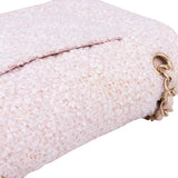 Chanel Quilted Tweed Medium Double Flap Crossbody Bag