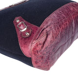 Balenciaga Wool City Handbag
