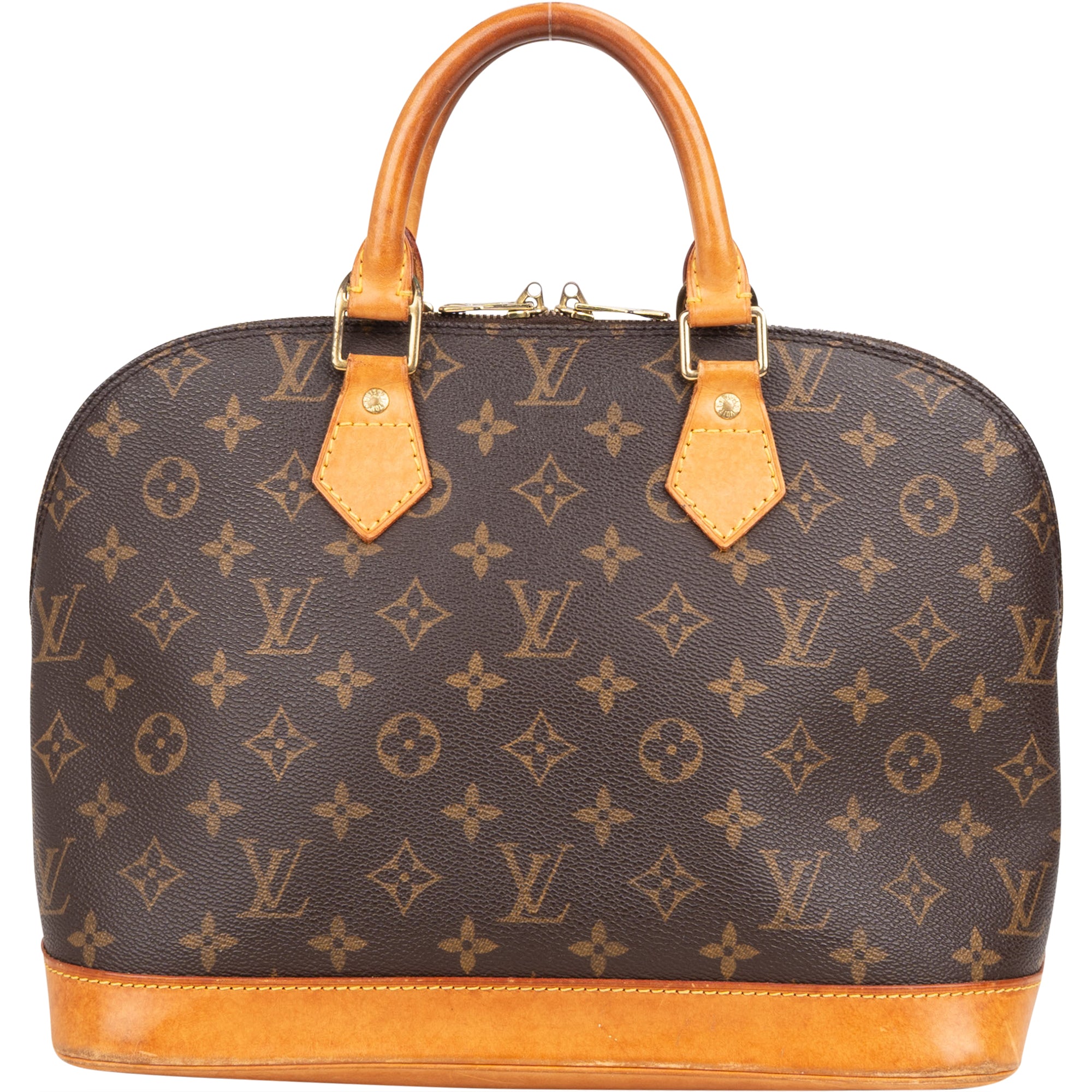 Louis Vuitton Canvas Monogram Alma PM Handbag - vintageandkickz